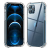 Roocase Plexis Clear Case for iPhone 12/12 Pro, 6.1 Inch, Slim Transparent Cover with TPU Bumper