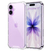 ROOCASE Plexis Clear Case for iPhone 17, Slim Transparent Cover