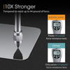 ROOCASE 3-Pack Glass Screen Protector for Apple iPhone 12 Pro Max, Include Easy Install Frame