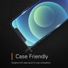 ROOCASE 3-Pack Glass Screen Protector for Apple iPhone 12 mini, Include Easy Install Frame