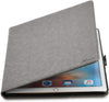 Roocase Leather Slim Fit Case for iPad Pro 12.9 2017/2015 (1st/2nd Gen) - Folio Smart Cover - Apple Pencil Loop - Viewing Stand