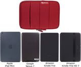 Roocase Universal Tablet Sleeve for iPad Mini, 7-inch Tablet - Front Pocket - Stand