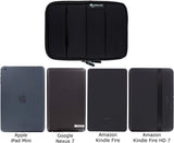 Roocase Universal Tablet Sleeve for iPad Mini, 7-inch Tablet - Front Pocket - Stand