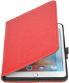 Roocase Leather Slim Fit Case for iPad Mini 4 - Folio Smart Cover - Apple Pencil Loop - Viewing Stand