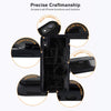 Roocase iPhone XR Wallet Case - Card Holder - Kickstand - Black