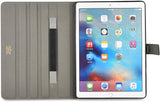 Roocase Leather Slim Fit Case for iPad Pro 12.9 2017/2015 (1st/2nd Gen) - Folio Smart Cover - Apple Pencil Loop - Viewing Stand