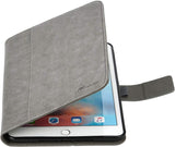 Roocase Leather Slim Fit Case for iPad Mini 4 - Folio Smart Cover - Apple Pencil Loop - Viewing Stand