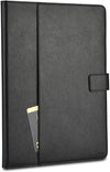 Roocase Leather Slim Fit Case for iPad Pro 12.9 2017/2015 (1st/2nd Gen) - Folio Smart Cover - Apple Pencil Loop - Viewing Stand