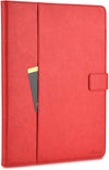 Roocase Leather Slim Fit Case for iPad Pro 12.9 2017/2015 (1st/2nd Gen) - Folio Smart Cover - Apple Pencil Loop - Viewing Stand