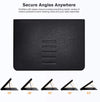 Roocase Sunset Case for iPad Air 10.5 (3rd Gen) / iPad Pro 10.5 - Folio Smart Cover - Magnetic Case - Convenient Stand - Black