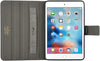 Roocase Leather Slim Fit Case for iPad Mini 4 - Folio Smart Cover - Apple Pencil Loop - Viewing Stand