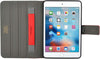 Roocase Leather Slim Fit Case for iPad Mini 4 - Folio Smart Cover - Apple Pencil Loop - Viewing Stand