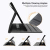 Roocase Leather Slim Fit Case for iPad Pro 12.9 2018 (3rd Gen) - Folio Smart Cover - Apple Pencil Loop - Viewing Stand