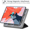 Roocase Magnetic Folio Case for iPad Pro 11 2018 - Smart Cover - Apple Pencil Charging - Magnetic Attachment