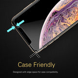 Roocase Tempered Glass Screen Protector for iPhone 11 Pro Max / iPhone XS Max - 3-Pack - Installation Frame
