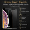 Roocase Tempered Glass Screen Protector for iPhone 11 Pro / iPhone XS / iPhone X - 3-Pack - Installation Frame