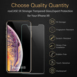 Roocase Tempered Glass Screen Protector for iPhone 11 / iPhone XR - 3-Pack - Installation Frame