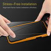 Roocase Tempered Glass Screen Protector for iPhone 11 Pro / iPhone XS / iPhone X - 3-Pack - Installation Frame