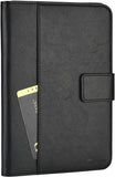 Roocase Leather Slim Fit Case for iPad Mini 4 - Folio Smart Cover - Apple Pencil Loop - Viewing Stand