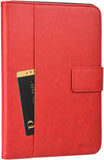 Roocase Leather Slim Fit Case for iPad Mini 4 - Folio Smart Cover - Apple Pencil Loop - Viewing Stand
