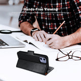 iPhone 11 Pro Leather Wallet Case - Detachable Magnetic Case - Card Holder