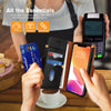 iPhone 11 Leather Wallet Case - Detachable Magnetic Case - Card Holder