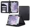 Roocase Executive Case for iPad 9.7 2018/2017 - Organizer Portfolio - Detachable Case - Black