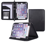 Roocase Executive Case for iPad 9.7 2018/2017 - Organizer Portfolio - Detachable Case - Black