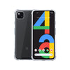 Roocase Plexis Clear Case for Google Pixel 4a, Slim Transparent Cover with TPU Bumper