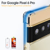 Roocase Plexis Clear Case for Google Pixel 6 Pro 6.7in (2021), Slim Transparent Cover with TPU Bumper