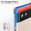 Roocase Plexis Clear Case for Google Pixel 6 6.4in (2021), Slim Transparent Cover with TPU Bumper