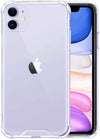 Roocase Plexis Clear Case for iPhone 11 (2019), Slim Transparent Cover with TPU Bumper