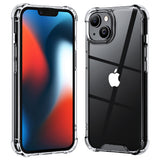 ROOCASE Plexis Clear Case for iPhone 14 Plus, 6.7 Inch, Slim Transparent Cover