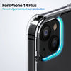 ROOCASE Plexis Clear Case for iPhone 14 Plus, 6.7 Inch, Slim Transparent Cover