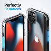 ROOCASE Plexis Clear Case for iPhone 14 Plus, 6.7 Inch, Slim Transparent Cover