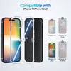 ROOCASE Plexis Clear Case for iPhone 14 Pro, 6.1 Inch, Slim Transparent Cover