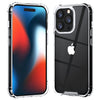 ROOCASE Plexis Clear Case for iPhone 14 Pro Max, 6.7 Inch, Slim Transparent Cover