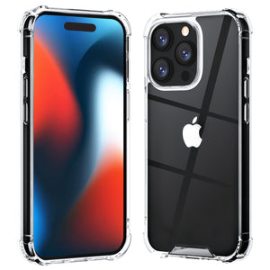 ROOCASE Plexis Clear Case for iPhone 14 Pro Max, 6.7 Inch, Slim Transparent Cover
