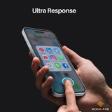ROOCASE Tempered Glass Screen Protector for Apple iPhone 14 Pro Max (6.7 Inch) with Install Frame, Pack of 3