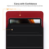 Roocase Olvera iPad Sleeve with Stand for New iPad 10.2, iPad 9.7, iPad Air 10.5, iPad Pro 11, iPad Mini - Apple Pencil Holder