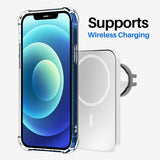 Roocase Plexis Clear Case for iPhone 12 Mini, 5.4 Inch, Slim Transparent Cover with TPU Bumper