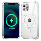 Roocase Clear Case with Magsafe for iPhone 12 / 12 Pro, 6.1 Inch