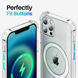 Roocase Clear Case with Magsafe for iPhone 12 / 12 Pro, 6.1 Inch
