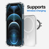 Roocase Plexis Clear Case for iPhone 12/12 Pro, 6.1 Inch, Slim Transparent Cover with TPU Bumper