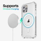 Roocase Clear Case with Magsafe for iPhone 12 / 12 Pro, 6.1 Inch