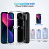 Roocase Plexis Clear Case for iPhone 13 Mini (2021) Slim Transparent Cover with TPU Bumper