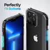 Roocase Plexis Clear Case for iPhone 13 Pro (2021) Slim Transparent Cover with TPU Bumper