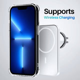 Roocase Plexis Clear Case for iPhone 13 Pro (2021) Slim Transparent Cover with TPU Bumper