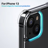 Roocase Plexis Clear Case for iPhone 13 (2021) Slim Transparent Cover with TPU Bumper
