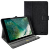 Roocase Leather Slim Fit Case for iPad Air 10.5 2019 / iPad Pro 10.5 2017 - Folio Smart Cover - Apple Pencil Loop - Viewing Stand